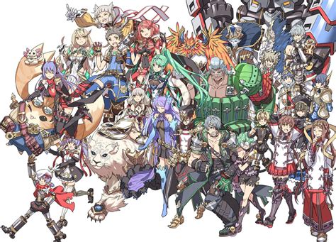 Official Artwork For The Launch Of Xenoblade Chronicles Torna The