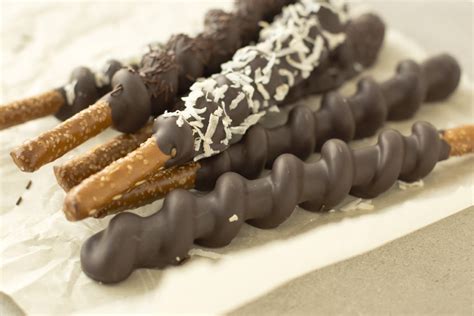 Caramel Dipped Pretzel Rods — Orson Gygi Blog