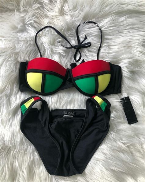 Jamaican Flag Monokini Everything Jamaica