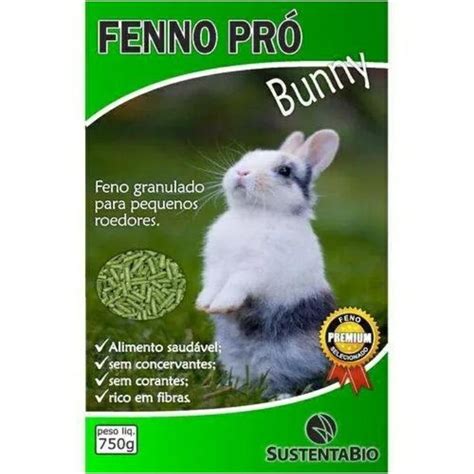 Pro Bunny Feno Peletizado Alimento Granulado Coelhos Roedores Shopee