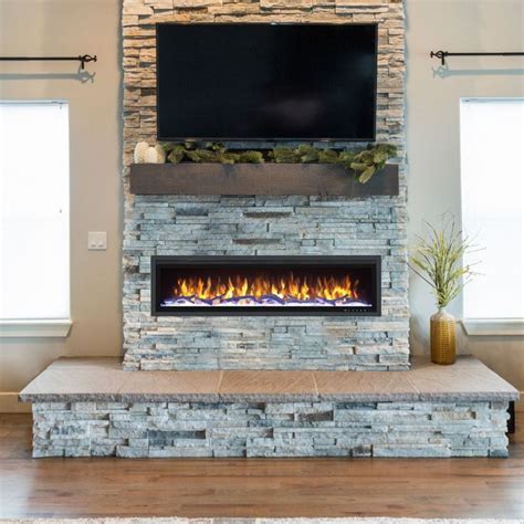 Huntington Fireplaces Sparkling Series Built In Wall Mounted Electric