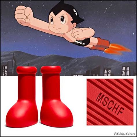 Jual MSCHF Big Red Boots Astroboy Shopee Indonesia