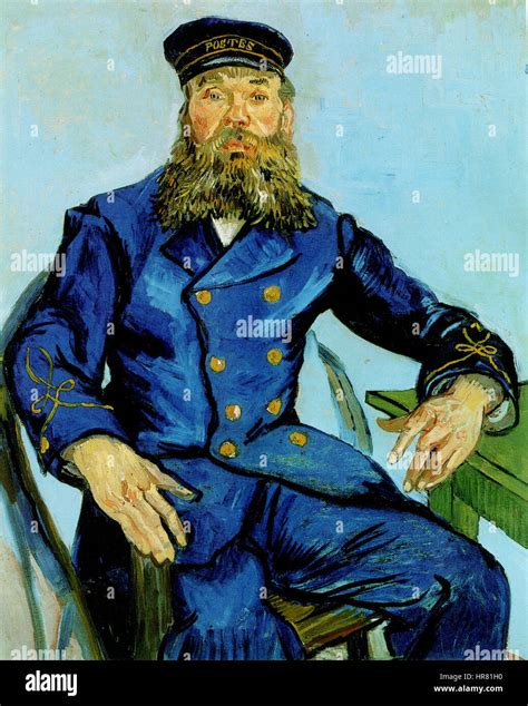 Vincent Van Gogh Joseph Roulin Stock Photo Alamy