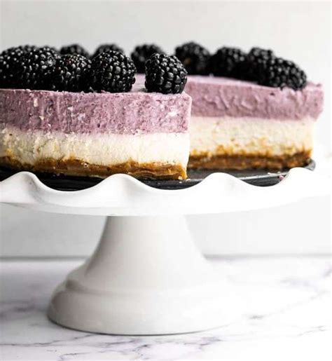 No Bake Blackberry Cheesecake - Lakeview United Methodist Church