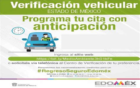 Guía Para Agendar Una Cita De La Verificación Edomex 2022