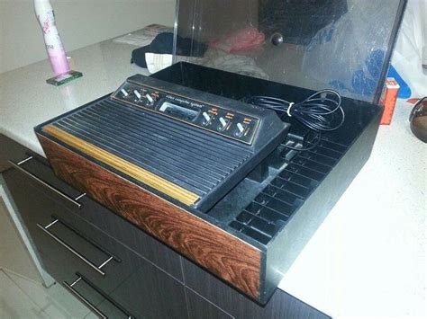 Atari 2600 Console And Game Organizer Gaming Console Game Organization