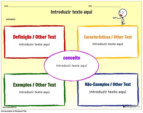 Crie Modelos De Modelo Frayer Gratuitos No Storyboardthat