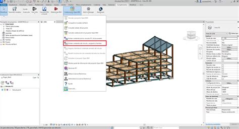 Generation Of Native Revit Elements Based On A Structural Ifc Module