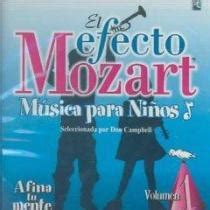 El Efecto Mozart Musica Para Ninos Don Campbell Comprar En Tu