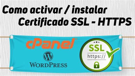 C Mo Activar El Ssl En Cpanel Actualizado Noviembre