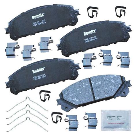 Bendix Premium Copper Free Disc Brake Pad Set Cfc The Home Depot