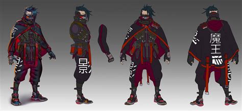 Artstation Urban Ninja Concept