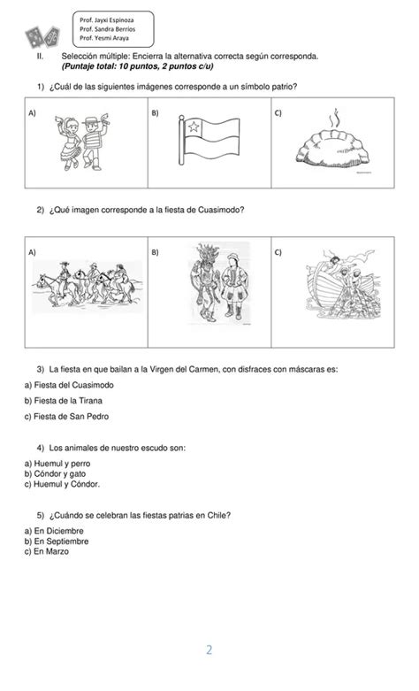 Prueba De Diagn Stico Historia B Sico Profe Social