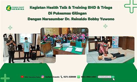 Hermina Hospitals RS Hermina Solo Health Talk BHD Triage