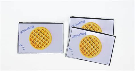 Stranger Things Einladung Eggo Waffel