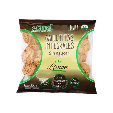 Galletitas Dulces Integrales Light De Lim N Ceral