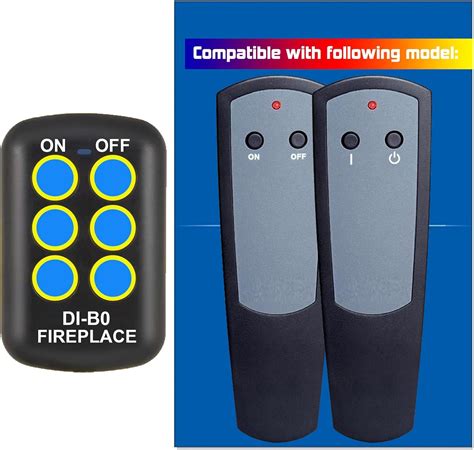 Replacement For Dimplex Fireplace Heater Remote Control T