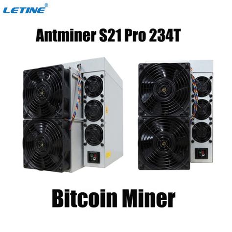 Bulk Buy China Wholesale New Bitmain S21 Pro 234t 15j T Bitcoin Miner