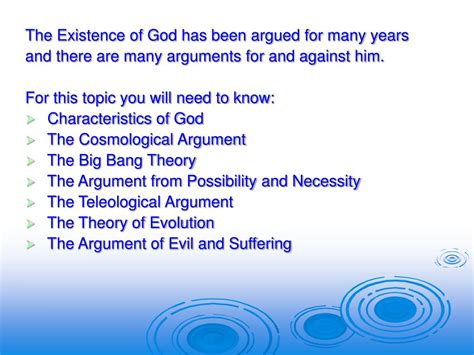 Ppt Existence Of God Powerpoint Presentation Free Download Id 5322921