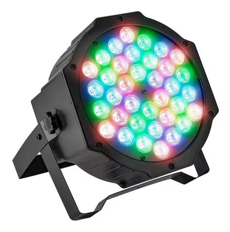 Proton Par Led Alta Luminosidad Dj Rgb Audioritmico Dmx