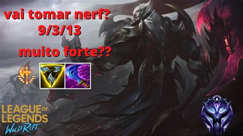 Darius Ainda Ta No Meta Ta Muito Forte WILD RIFT DARIUS RANKED