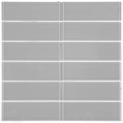 Beltile Athens Dark Grey Stacked Glass Mosaic 2x6 2x6 Beltile Tile And Stone Including