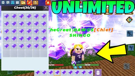 Unlimited Amethyst Gems In Skyblock Blockman Go Youtube