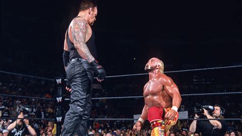 Hulk Hogan Vs Undertaker Wwe Undisputed Title Match Judgment Day