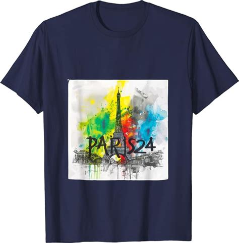 Paris Olympics Eiffel Tower T Shirt Walmart