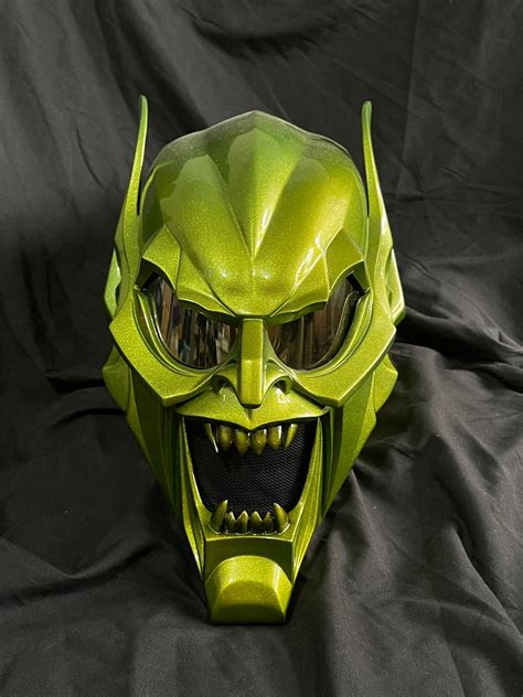 Green Goblin Mask / Helmet Cosplay Costume Props Spiderman Villain - Etsy