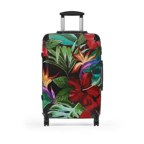 Suitcases Fijian Hibiscus - Etsy