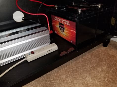 DIY Home Battery Backup Generator in a Wooden Cabinet : 3 Steps