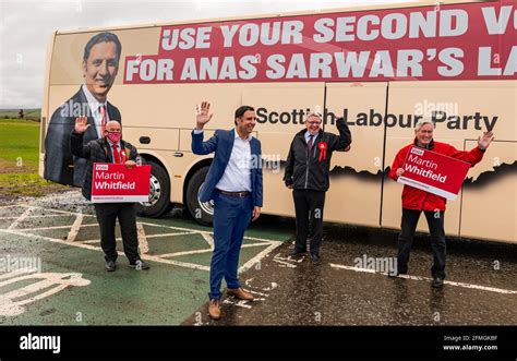 Anas Sarwar Scottish Labour Party Leader Supports Martin Whitfield As