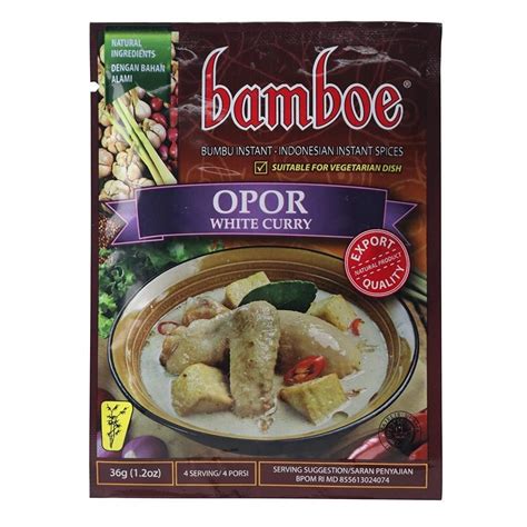 Halal Bamboe Perencah Bumbu Seasoning Indonesian Instant Soup Rawon