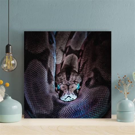 Latitude Run® Brown And Black Snake Wrapped Canvas Painting Wayfair