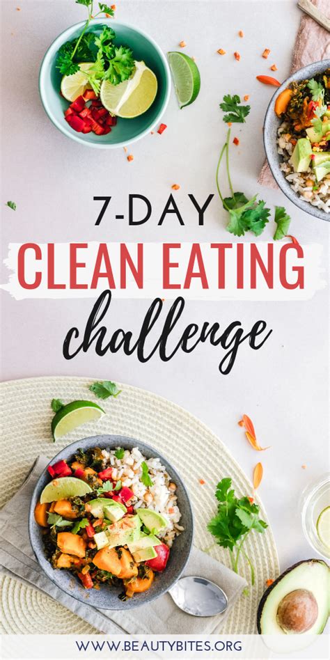 Day Clean Eating Challenge Meal Plan The First One