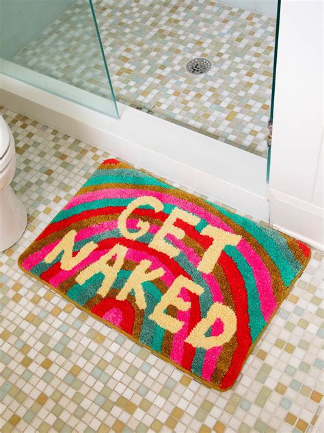 Tufted Bath Mat Get Naked Get Naked College Room Decor College