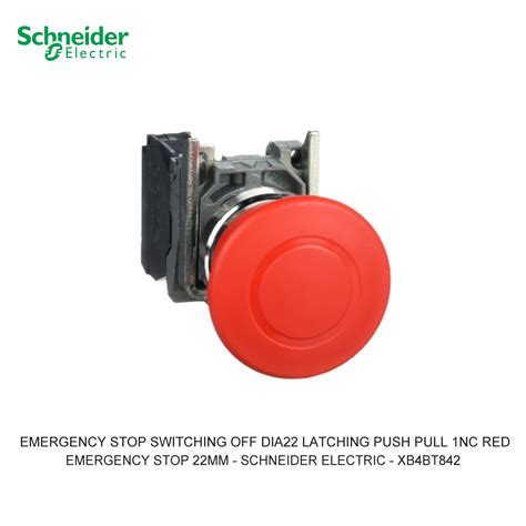 ListrikKita EMERGENCY STOP SWITCHING OFF DIA22 LATCHING PUSH PULL