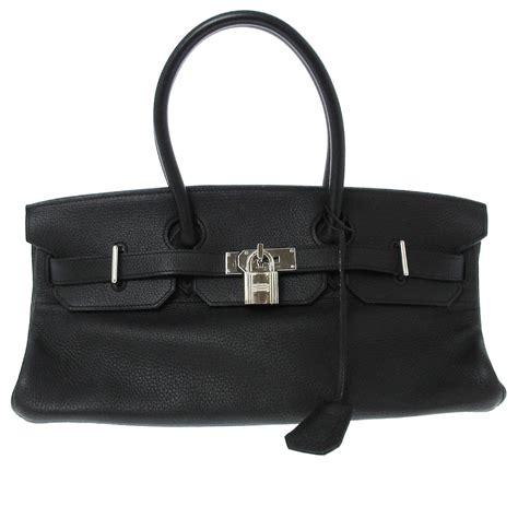 Hermès HERMES BIRKIN Black Leather ref.836167 - Joli Closet