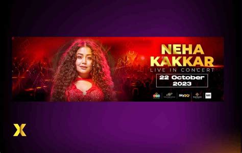 Uae Neha Kakkar Live In Dubai This October 2023 Dxbify