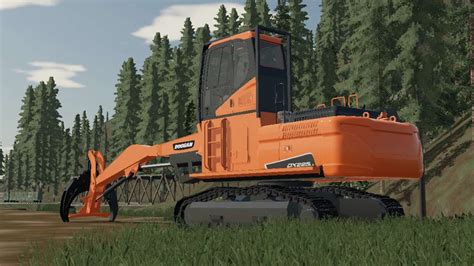 Doosan DX225LL 5 Pack V1 0 FS22 Mod Farming Simulator 22 Mod