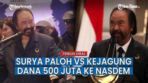 Tegas Dan Terbuka Surya Paloh Dukung Kejagung Usut Dana Korupsi Johny