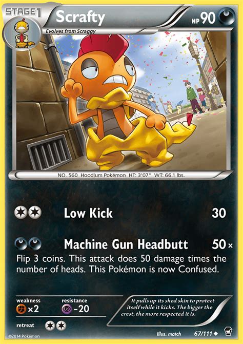 Scrafty Furious Fists Pokémon Wiki Fandom