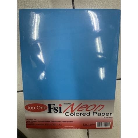 Colored Paper Pcs Assorted Per Ream Short Shopee Philippines