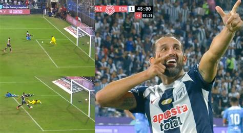 Alianza Lima Hern N Barcos Y Su Singular Celebraci N Tras Anotar A