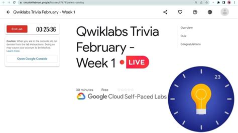 Qwiklabs Trivia February Week 1 Solution Qwiklabs Trivia