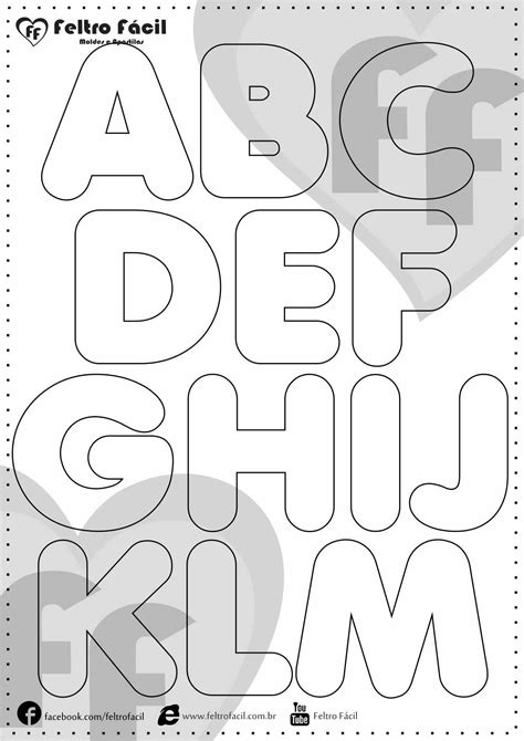 Modelos De Letras De Alfabeto Fdplearn