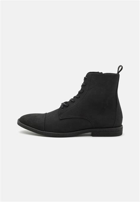 Pier One Classic Ankle Boots Black Uk