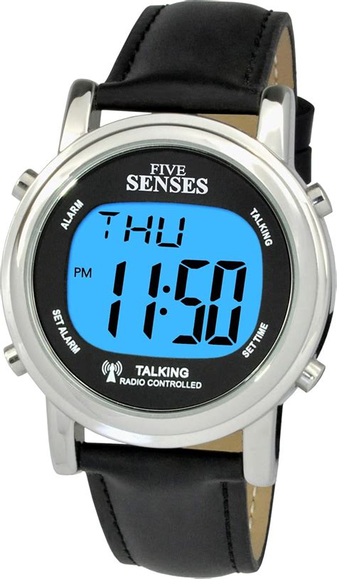 English Big Digits Atomic Digital Talking Watch With Loud