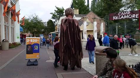 Six Flags Stlouis Fright Fest The Clowns 10 3 15 Youtube